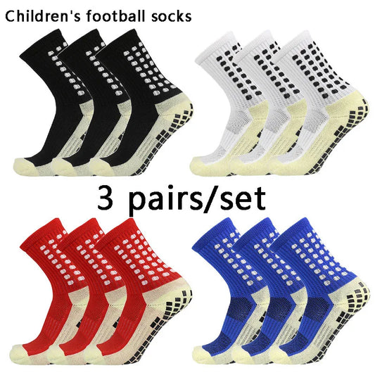 3 Pairs Children Grip Socks